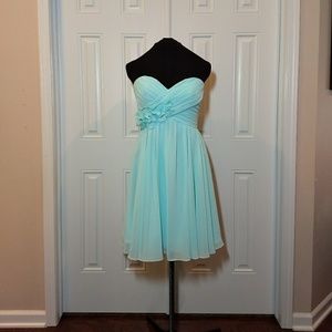MoriLee Affairs #31053, chiffon bridesmaid dress